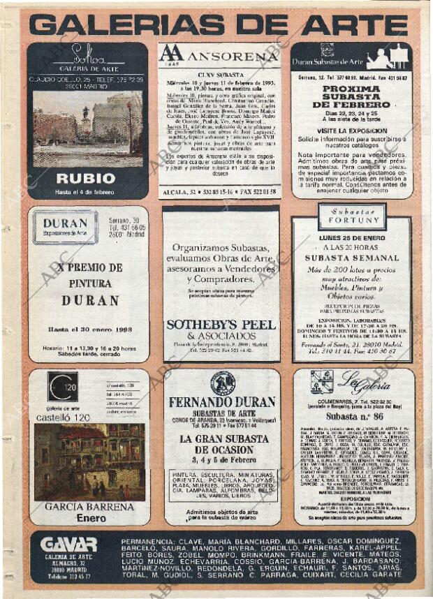 CULTURAL MADRID 22-01-1993 página 60