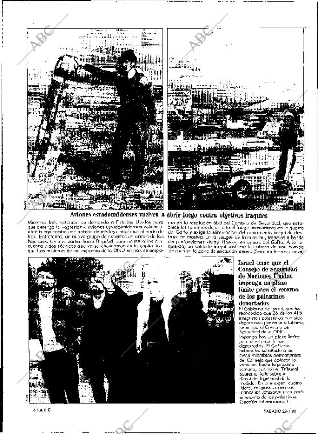 ABC MADRID 23-01-1993 página 6