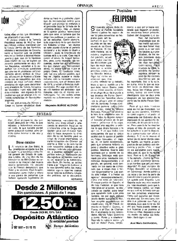 ABC SEVILLA 25-01-1993 página 17