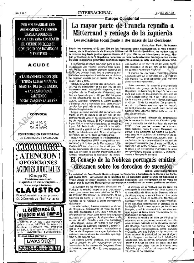 ABC SEVILLA 25-01-1993 página 30