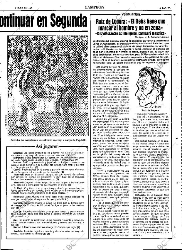 ABC SEVILLA 25-01-1993 página 73