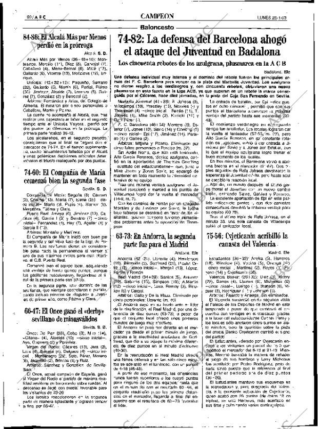 ABC SEVILLA 25-01-1993 página 90