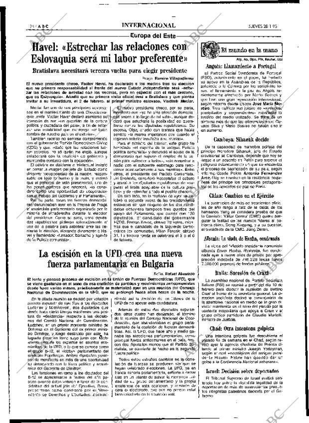 ABC MADRID 28-01-1993 página 34