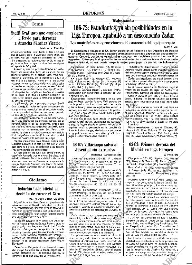 ABC SEVILLA 29-01-1993 página 78