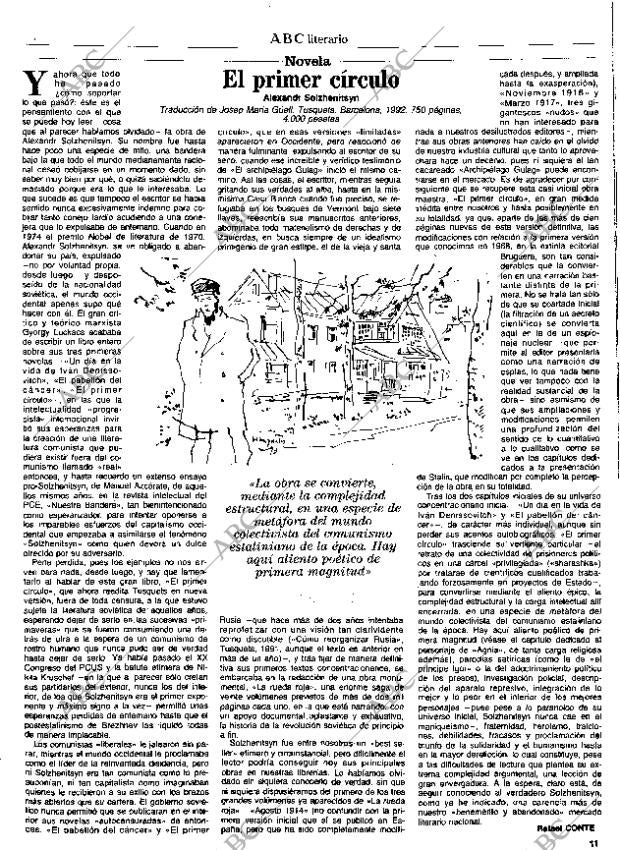 CULTURAL MADRID 29-01-1993 página 11