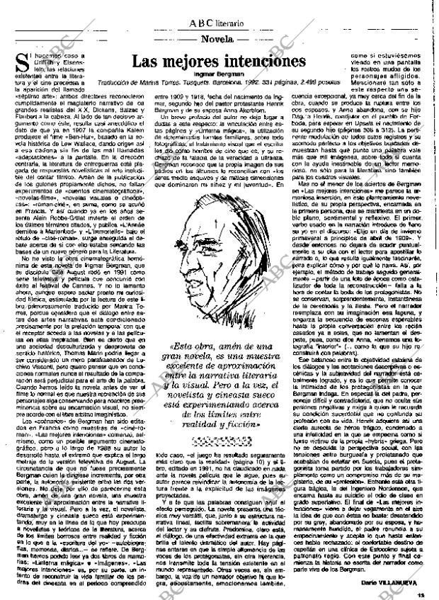 CULTURAL MADRID 29-01-1993 página 13