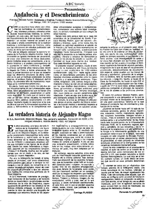 CULTURAL MADRID 29-01-1993 página 21