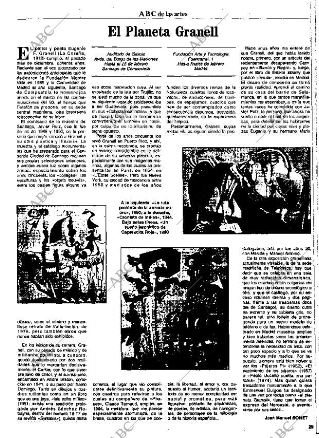 CULTURAL MADRID 29-01-1993 página 29