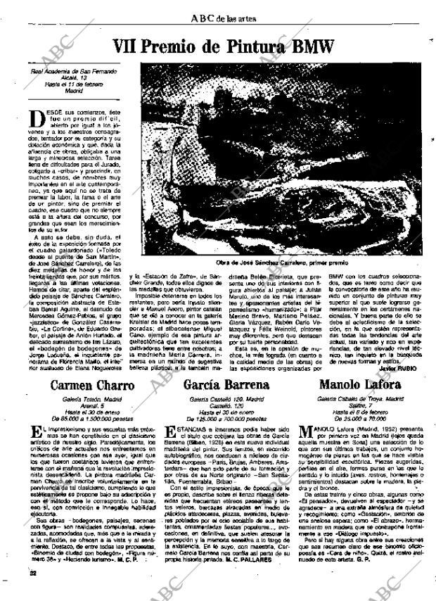 CULTURAL MADRID 29-01-1993 página 32