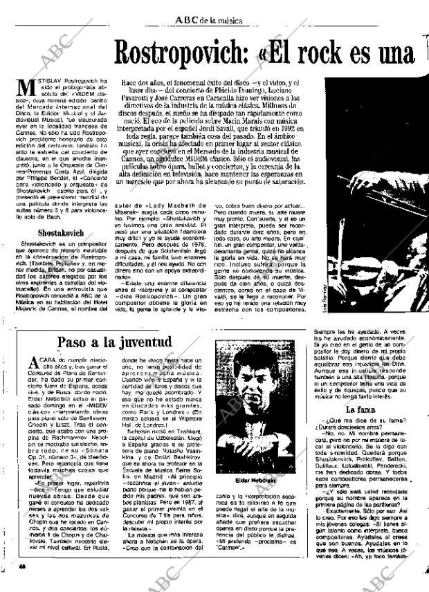 CULTURAL MADRID 29-01-1993 página 48