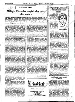 ABC SEVILLA 31-01-1993 página 111