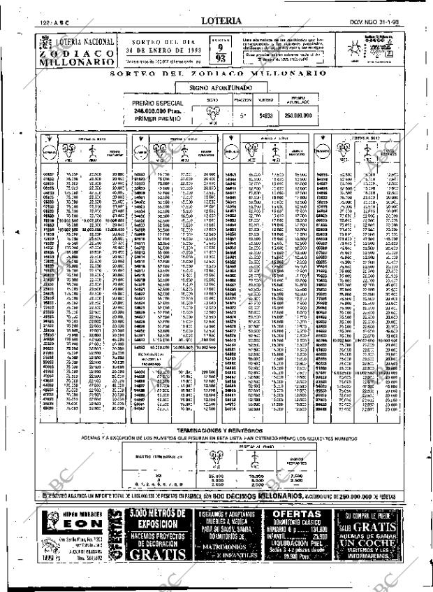 ABC SEVILLA 31-01-1993 página 122