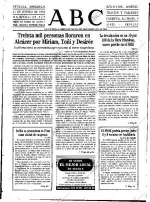 ABC SEVILLA 31-01-1993 página 19