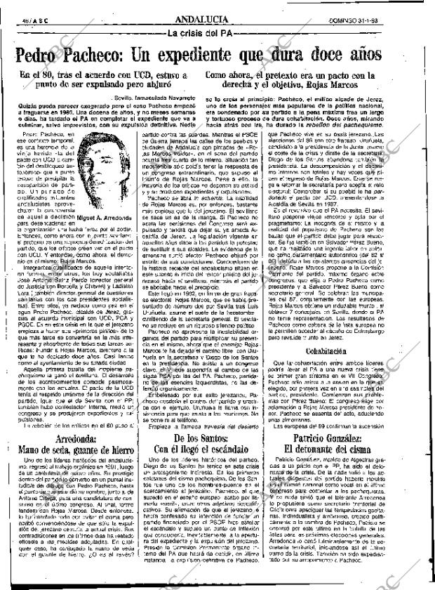 ABC SEVILLA 31-01-1993 página 46