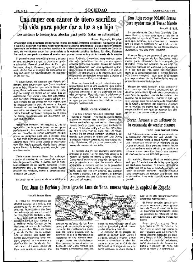 ABC SEVILLA 31-01-1993 página 58