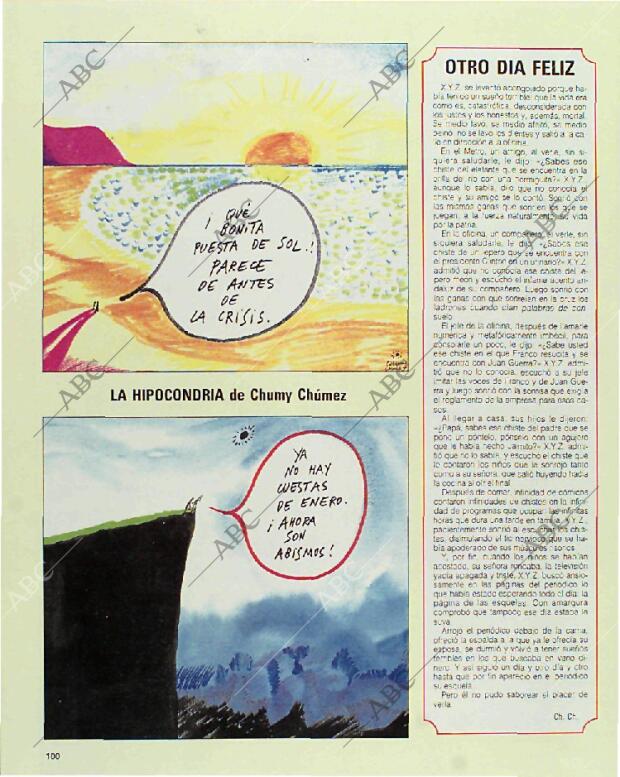 BLANCO Y NEGRO MADRID 31-01-1993 página 100