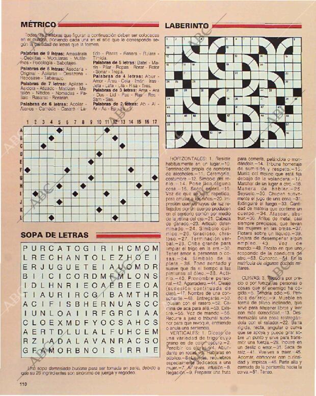 BLANCO Y NEGRO MADRID 31-01-1993 página 110