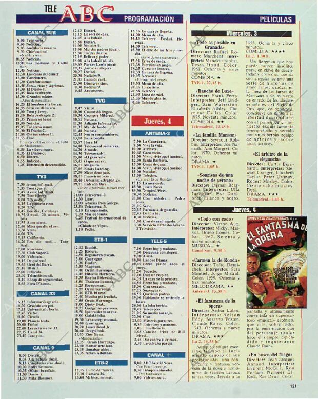 BLANCO Y NEGRO MADRID 31-01-1993 página 121