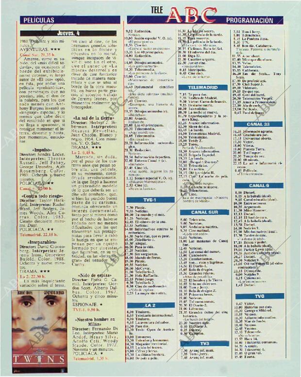 BLANCO Y NEGRO MADRID 31-01-1993 página 122