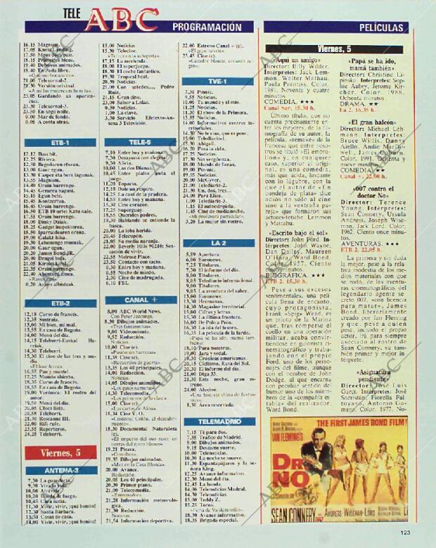 BLANCO Y NEGRO MADRID 31-01-1993 página 123