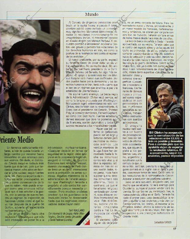 BLANCO Y NEGRO MADRID 31-01-1993 página 17