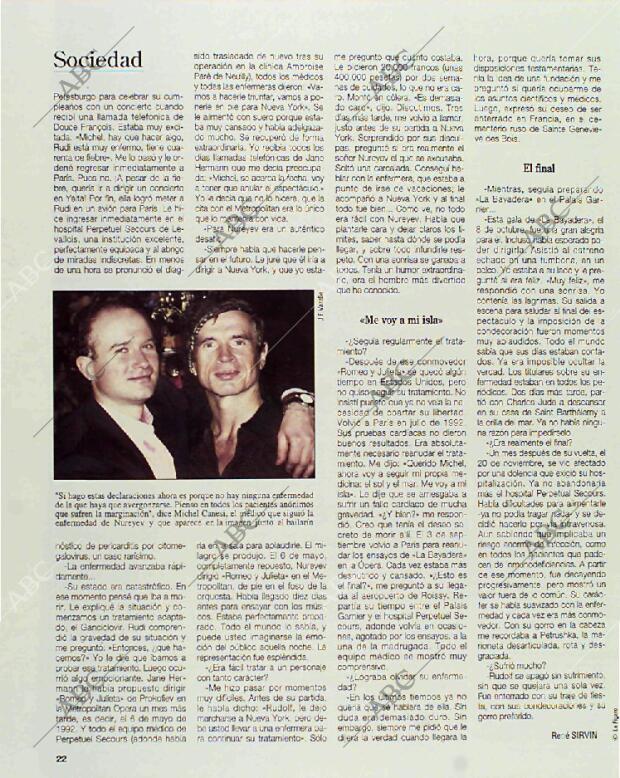 BLANCO Y NEGRO MADRID 31-01-1993 página 22