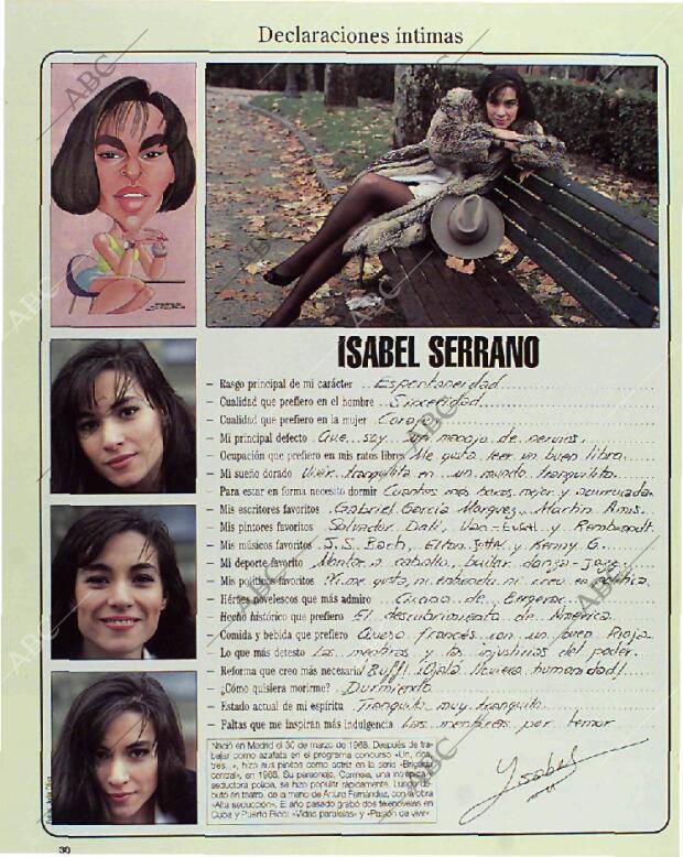 BLANCO Y NEGRO MADRID 31-01-1993 página 30