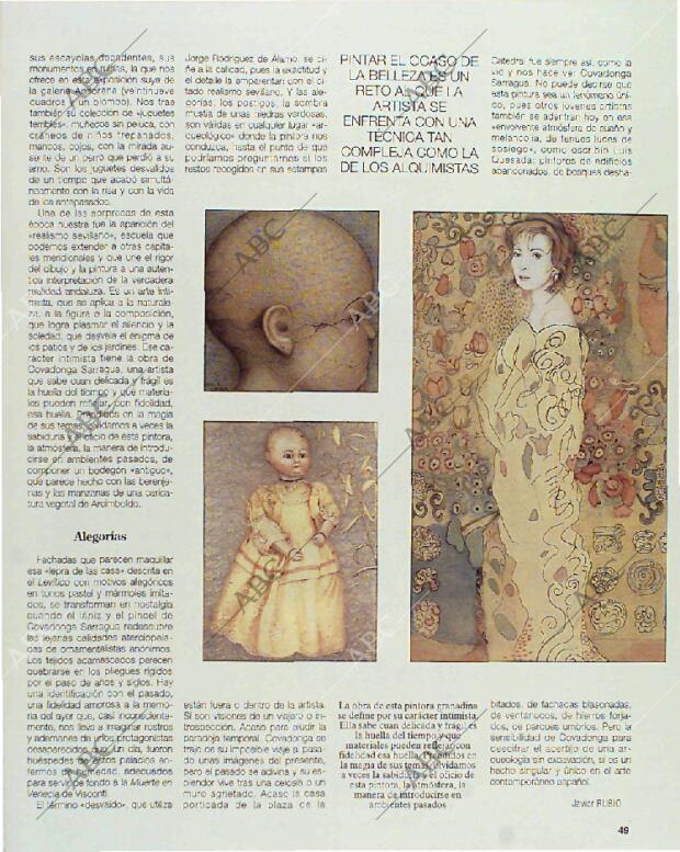 BLANCO Y NEGRO MADRID 31-01-1993 página 49