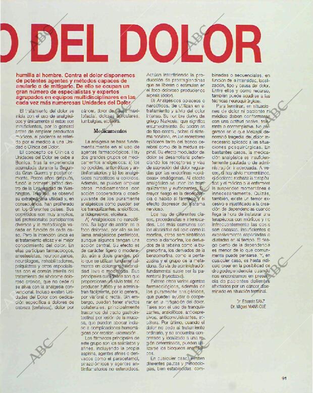 BLANCO Y NEGRO MADRID 31-01-1993 página 91