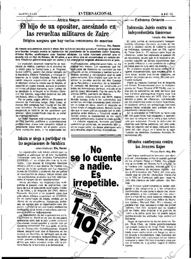 ABC MADRID 02-02-1993 página 33
