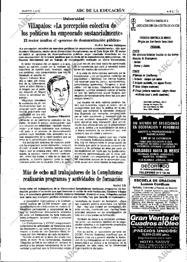 ABC MADRID 02-02-1993 página 73