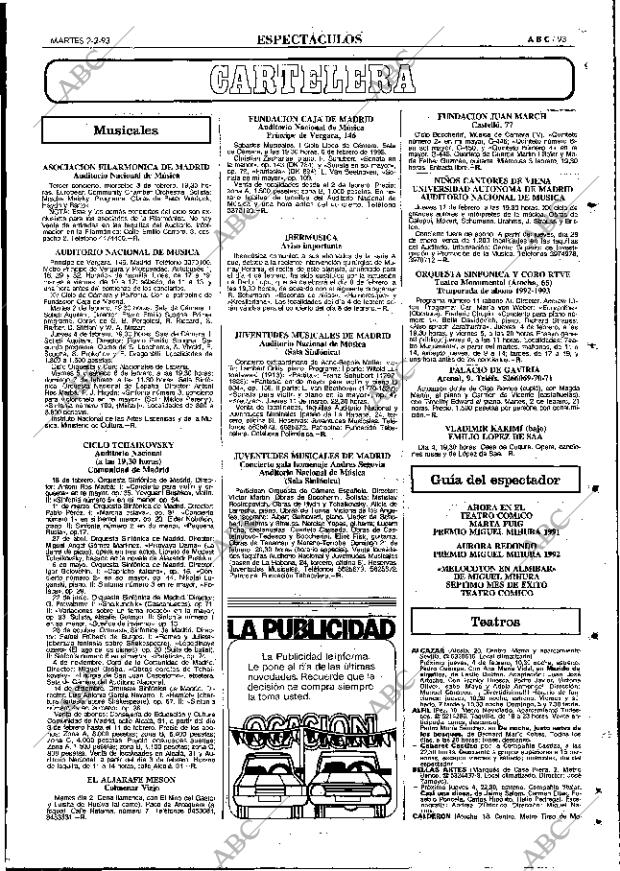 ABC MADRID 02-02-1993 página 93