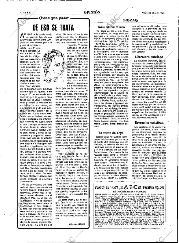 ABC MADRID 03-02-1993 página 22