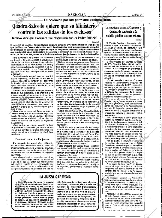 ABC MADRID 03-02-1993 página 27