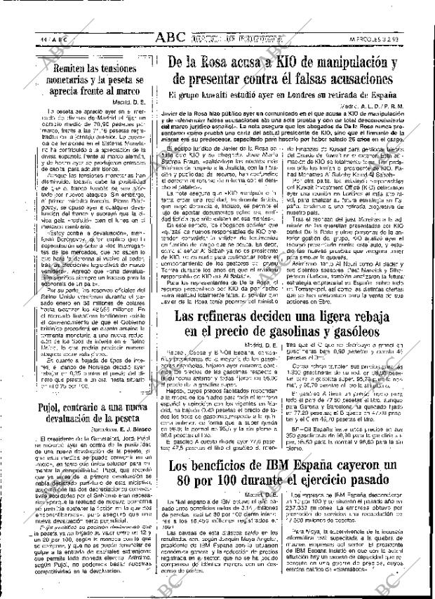 ABC MADRID 03-02-1993 página 44