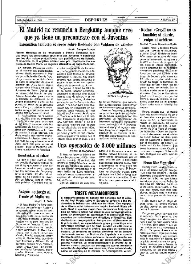 ABC MADRID 03-02-1993 página 87