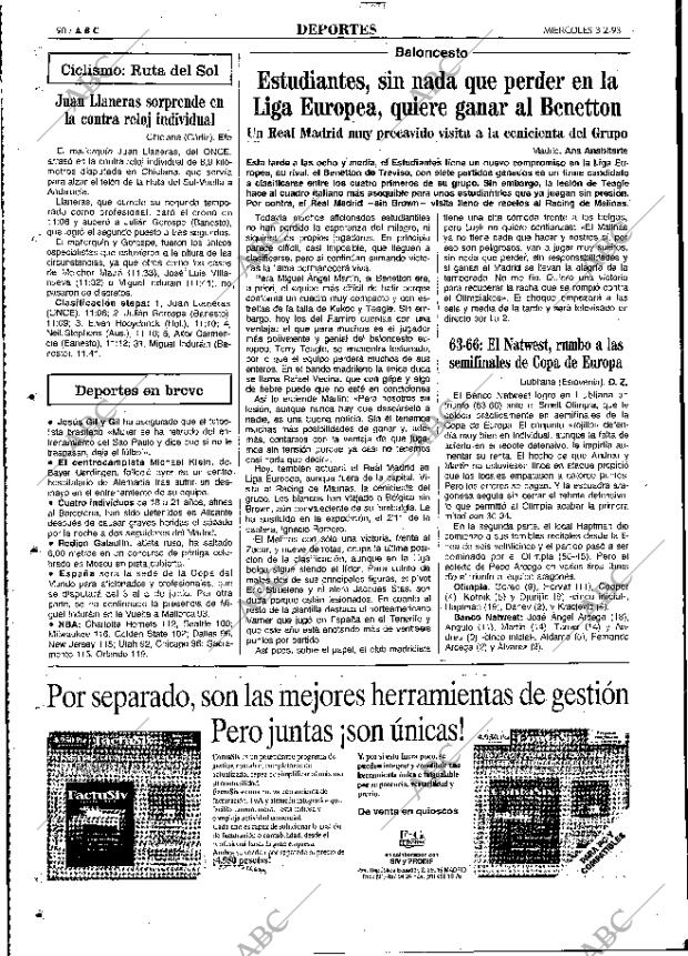 ABC MADRID 03-02-1993 página 90