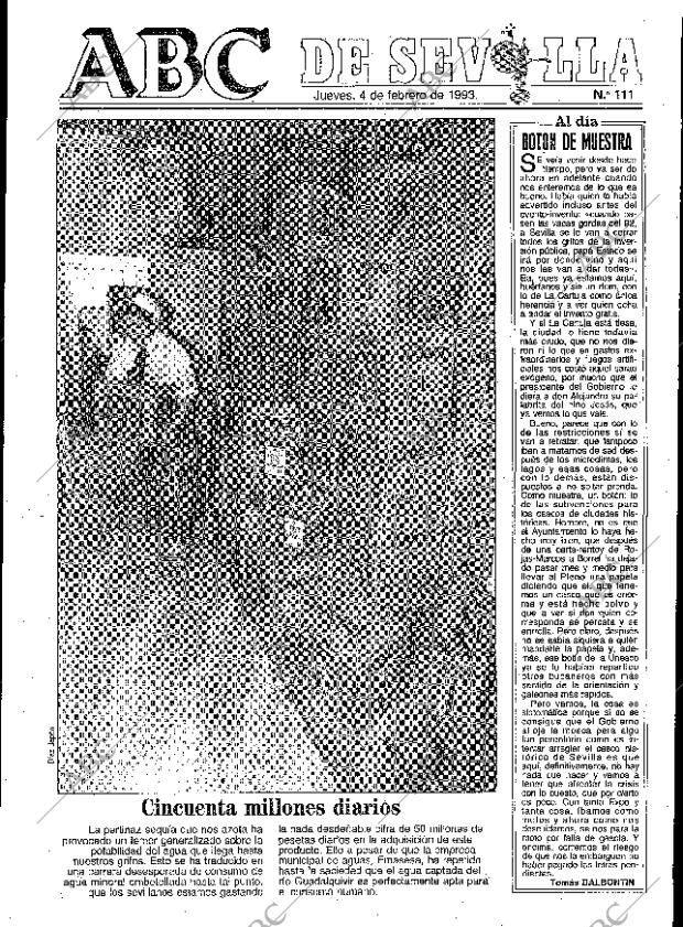 ABC SEVILLA 04-02-1993 página 45