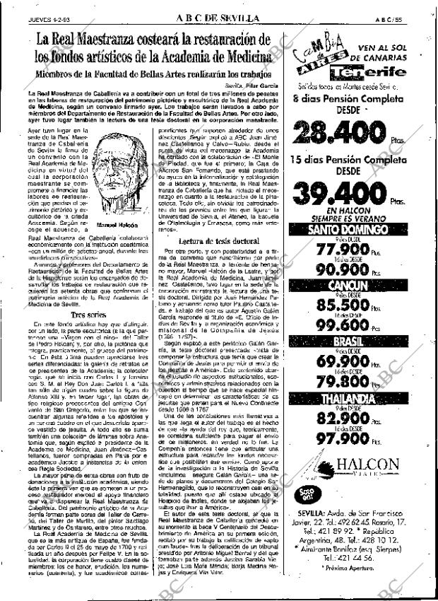 ABC SEVILLA 04-02-1993 página 55