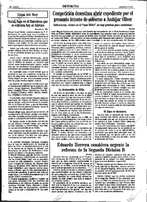 ABC SEVILLA 04-02-1993 página 80