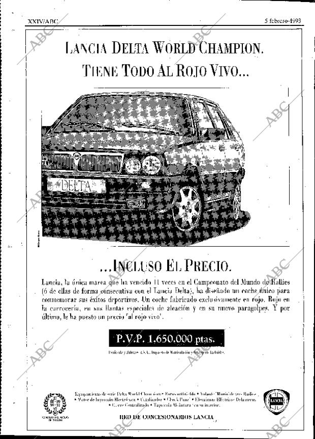 ABC SEVILLA 05-02-1993 página 116