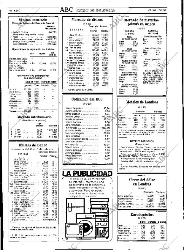 ABC SEVILLA 05-02-1993 página 46