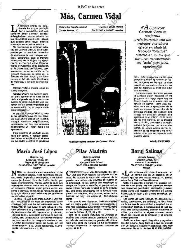 CULTURAL MADRID 05-02-1993 página 32