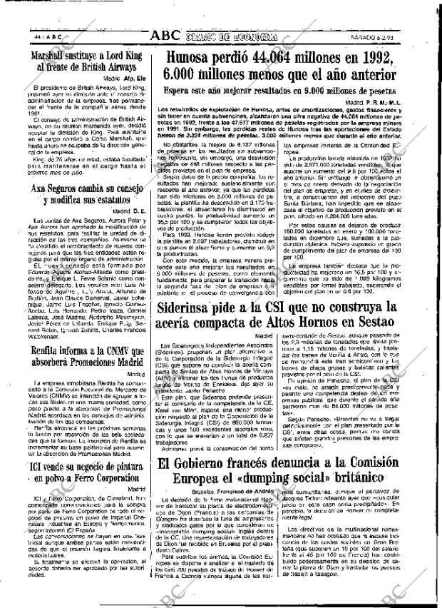 ABC MADRID 06-02-1993 página 44