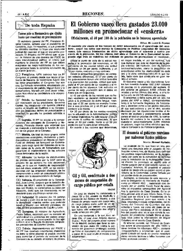 ABC MADRID 06-02-1993 página 66