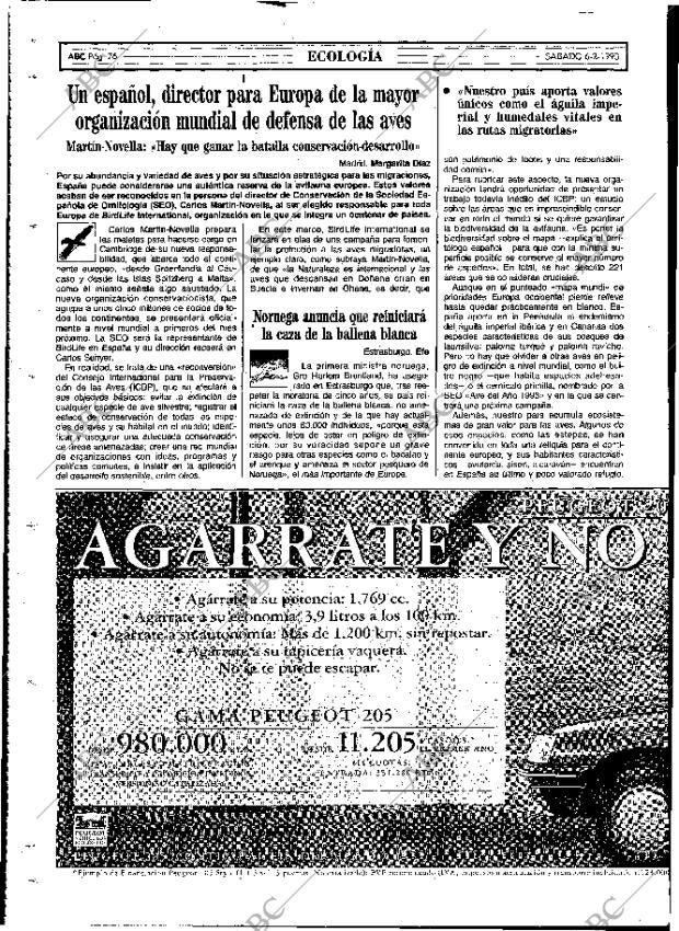 ABC MADRID 06-02-1993 página 76