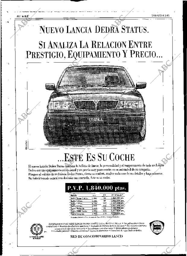 ABC MADRID 06-02-1993 página 80