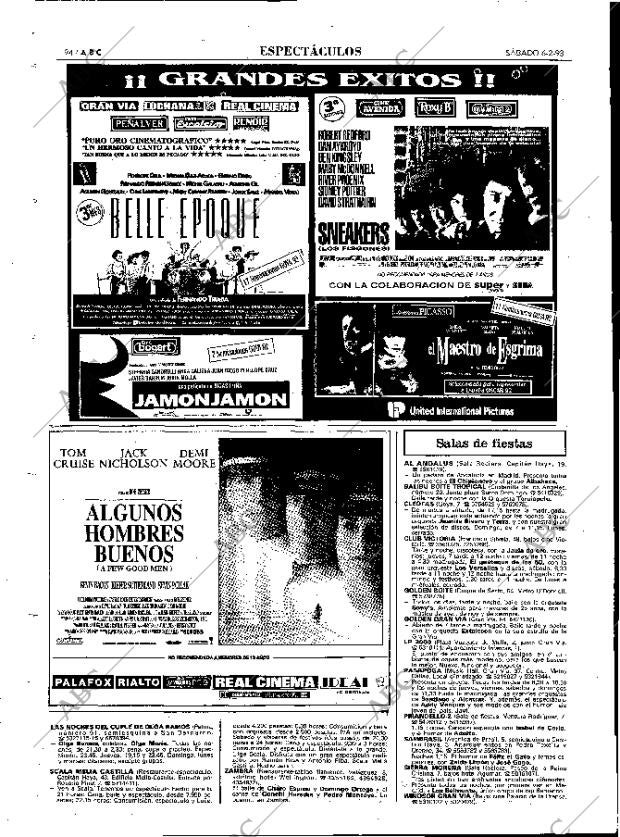 ABC MADRID 06-02-1993 página 94