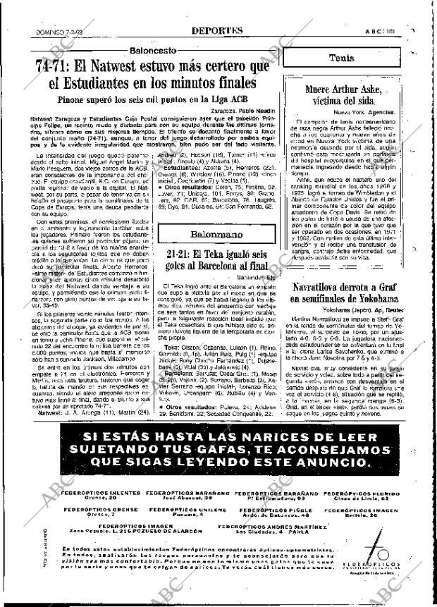 ABC MADRID 07-02-1993 página 101