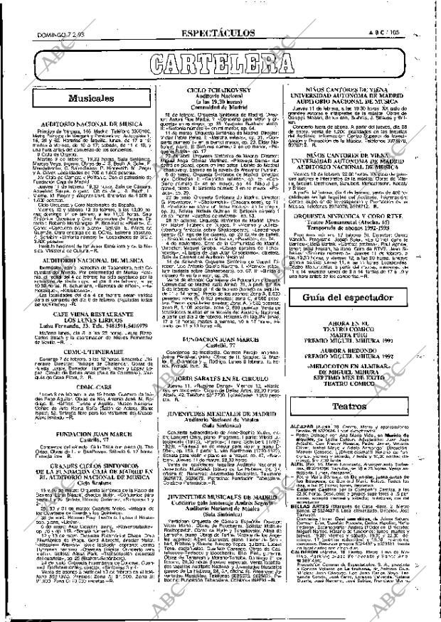 ABC MADRID 07-02-1993 página 105